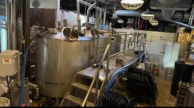 20 BBL 5-Vessel Brewhouse – Complete System w/ Dual CLTs, RO Machine, HX, Pumps & Piping