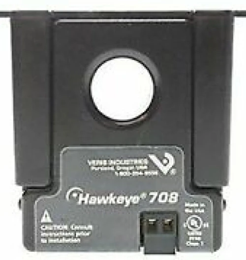 Veris H708 Hawkeye 708 Solid-Core Current Switch, 1 to 135 A Adjustable Point [Refurbished]