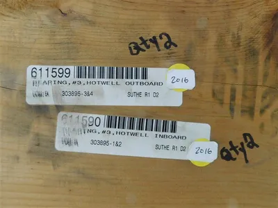 Set of 4 Hotwell Pump Thrust Outboard/Inboard Bearings 2 Inboard 2 Outboard New