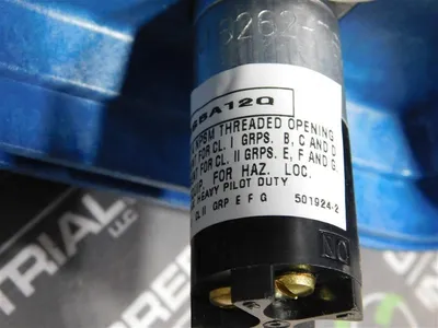 EGS / Appleton N2K12 05/10M Non-Enclosed Instaground Switch Station New