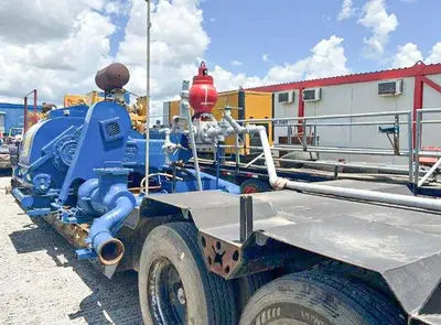 Used GARDNER DENVER PZ-7 (PZG) TRIPLEX DRILLING MUD PUMP. Piston Pumps Pennsylvania US | East West Machinery & Drilling #1417823