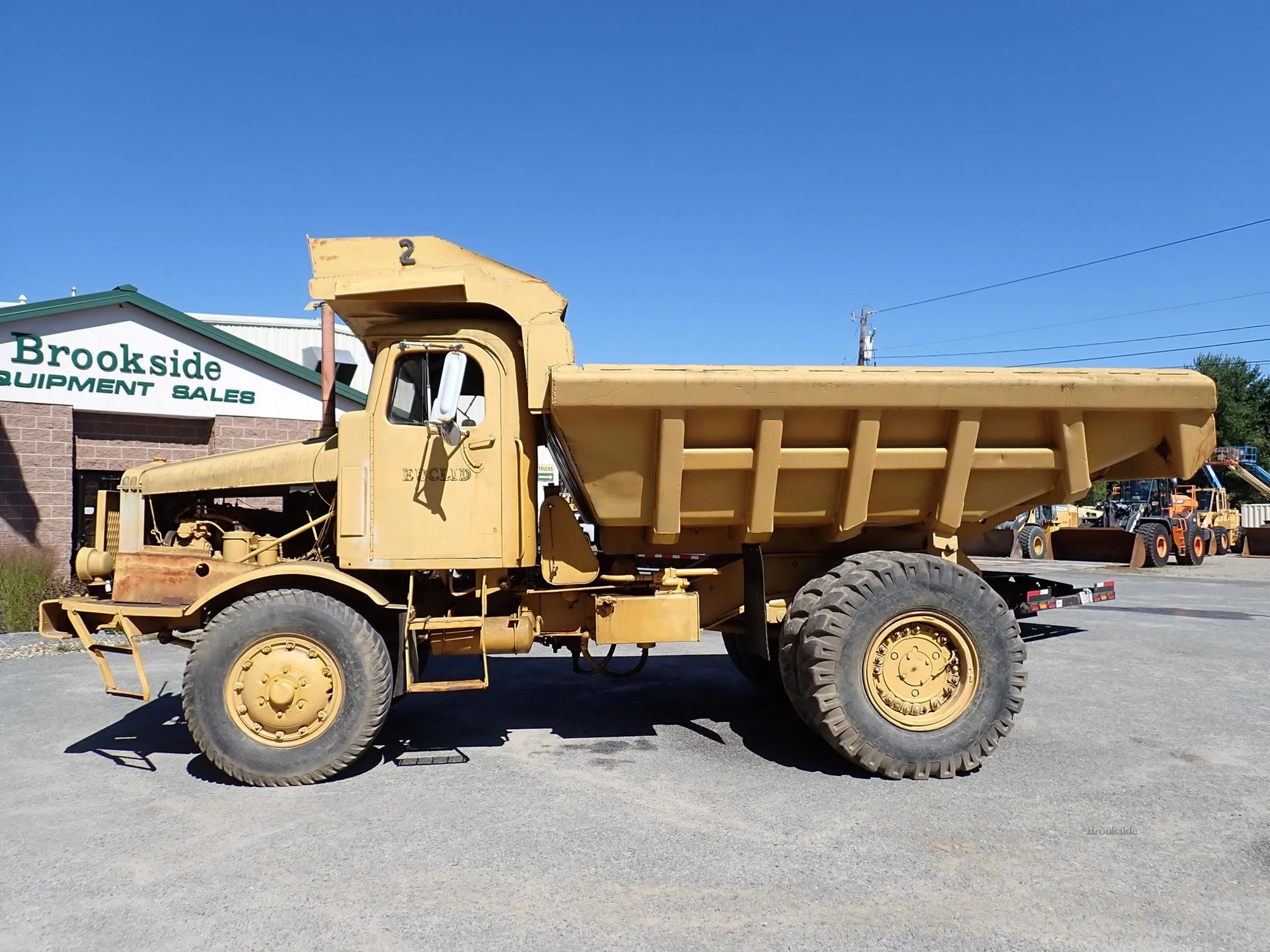 Used 1958 EUCLID 91FD Dump trucks Massachusetts US | Brookside Equipment Sales #1488431