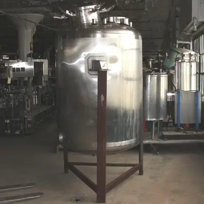 SPC6955  Reactor 250 gallon Custom Fabricating chemical reactor, 150 psi internal, 150 psi jacket