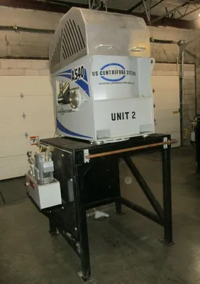 (2) USC Duramatic A540 EX self-cleaning basket centrifuges.
