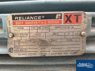 USED Alloy Fabricators 2,500 Gal Alloy Fab Reactor, 316L S/S, 85/150#