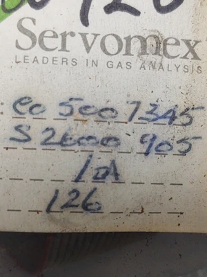 NEW SERVOMEX S2600-905