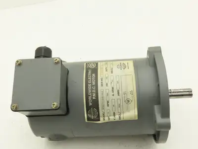 Worldwide Electric WPMDC14-18-90V-56CB DC Motor 90VDC 1/4Hp 1800 RPM 56C