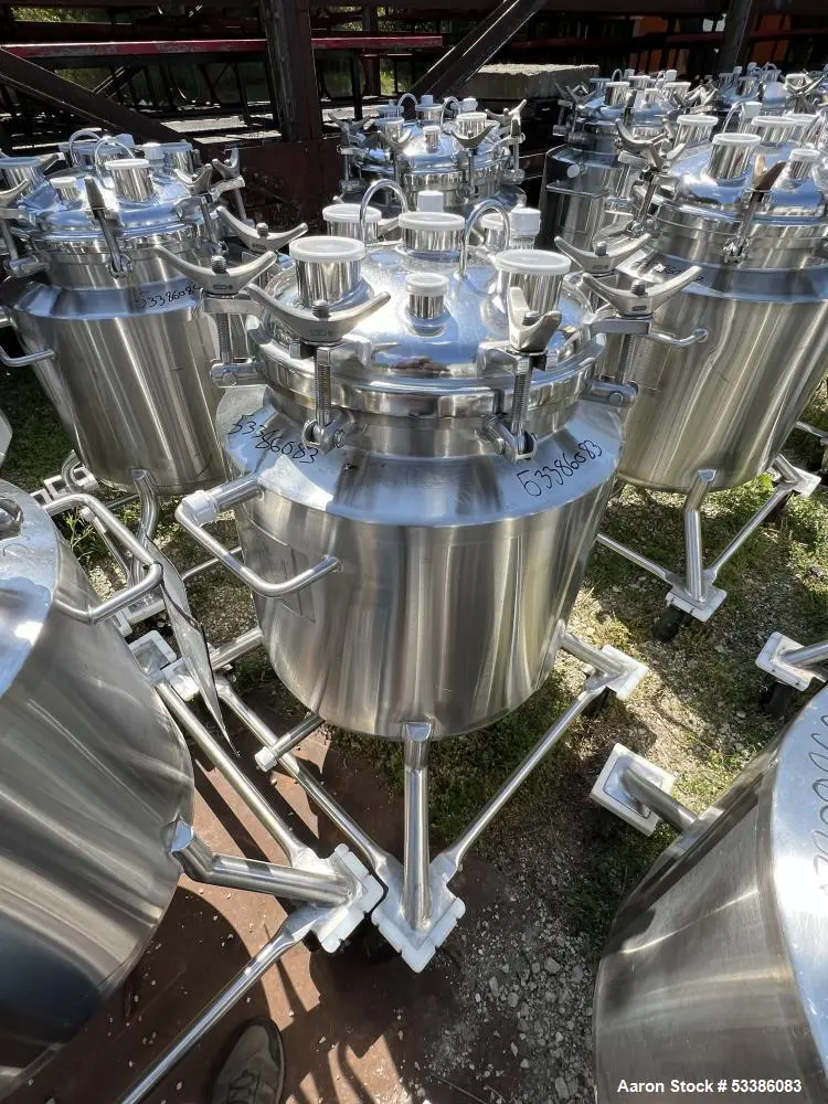Used Precision Stainless 45 PSI Internal Rated Jacketed Tank