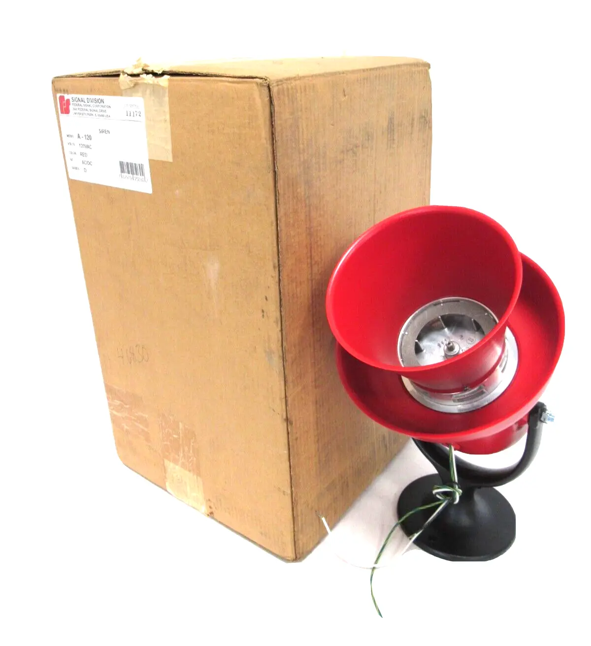 NEW FEDERAL SIGNAL A-120 ELECTROMECHANICAL 120VAC A120