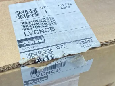 USED PARKER LV SERIES PNEUMATIC LOCKOUT HIGH FLOW 2" NPT