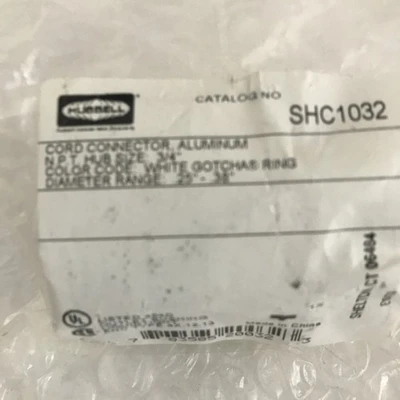 NEW Hubbell SCH1023