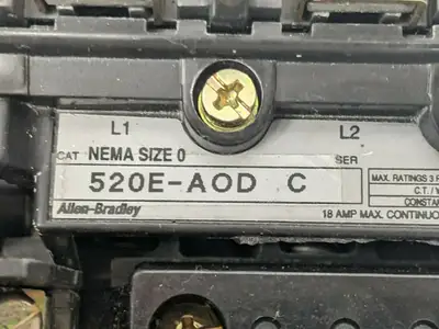 USED ALLEN BRADLEY ALLEN BRADLEY 520E-AOD
