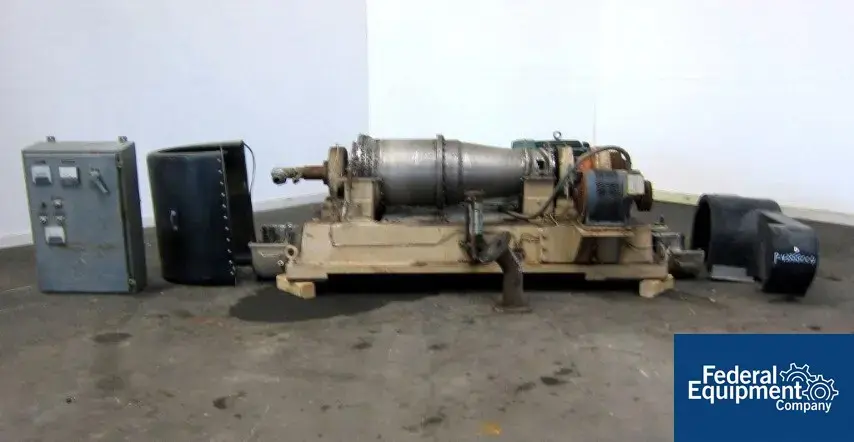 USED Dorr-Oliver Dorr-Oliver 16L Decanter Centrifuge, 316 S/S