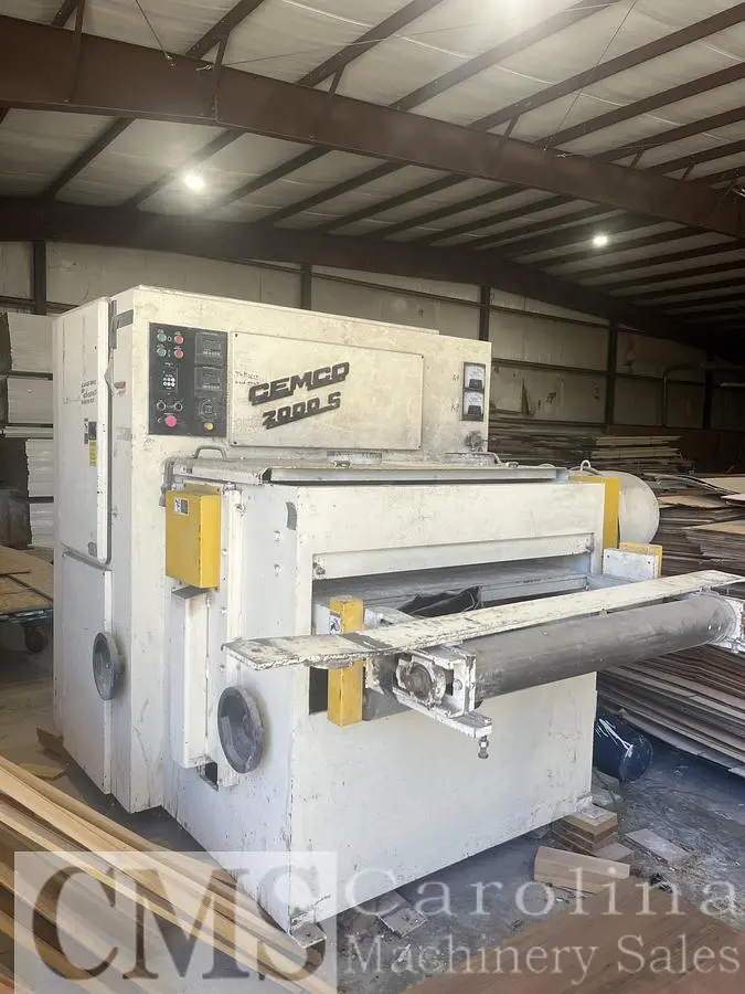 USED CEMCO 2243-S DOUBLE SIDED PLANER SANDER