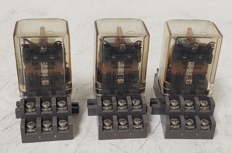 Used DAYTON 5X835F Relays & Switches Kentucky US | Edwards Industrial Repair #977844