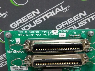 Honeywell 51304446-250 Digital Output Term. Assy. Rev. L Missing Fuses Used