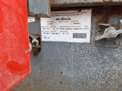 Used 2016 Skyjack SJ4632 Scissor Lifters North Carolina US | Stack Equipment #1271268