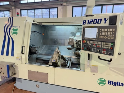 Used BIGLIA B1200Y CNC Lathes IT | Gamba Macchine Srl #1281120