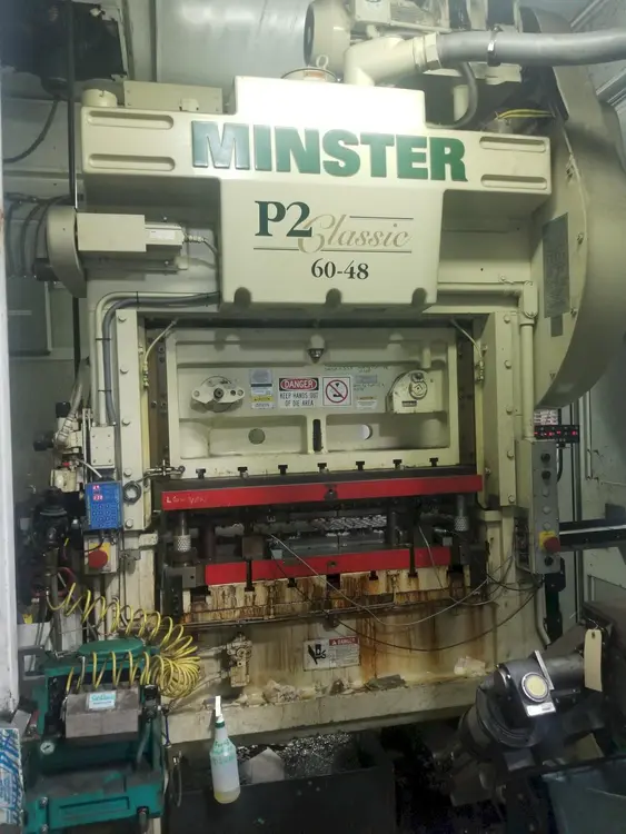 Used 2001 MINSTER P2-60-48 High Speed Production Presses CA | PressTrader Limited #115535