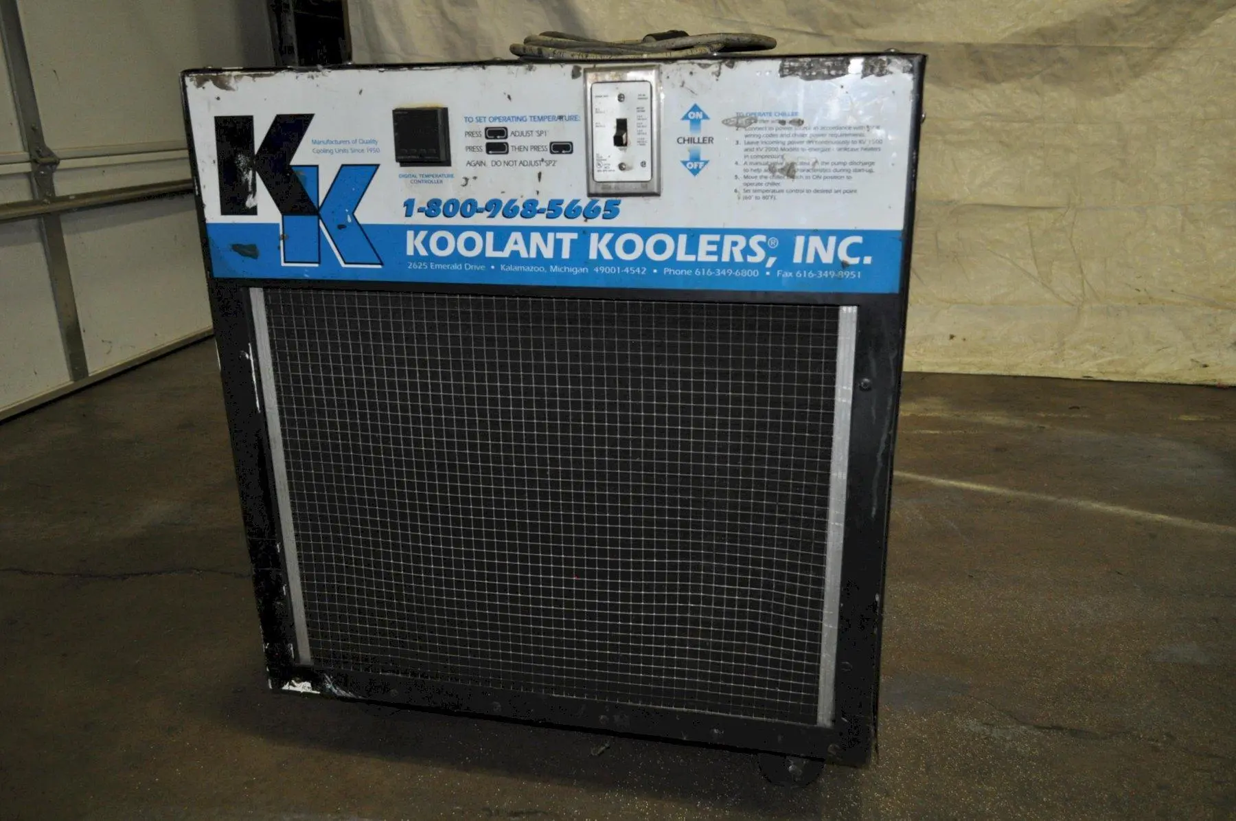 USED KOOLANT KOOLERS KV 2000
