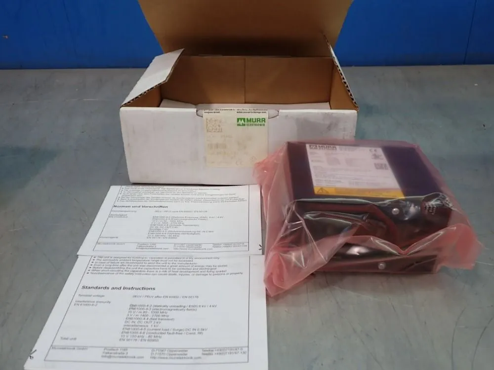 New | in-Stock MURR ELEKTRONIK 85460 Input / Output Modules | HGR 24 #752787