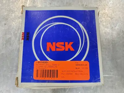 Deep Groove Ball Bearing No. 6014DDU