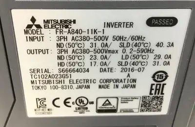 USED Mitsubishi FR-A840-11K-1