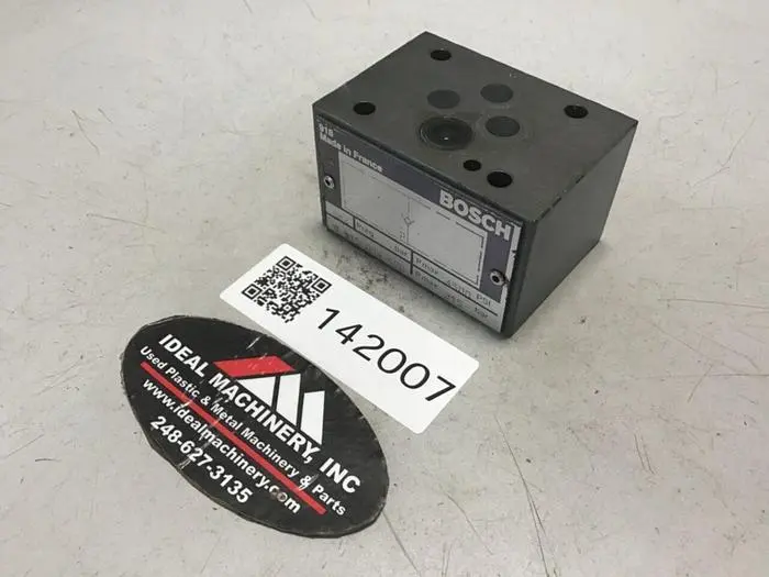 Used BOSCH 0 811 004 100 Valves/Fittings Michigan US | Ideal Machinery #715651