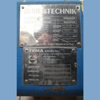 USED 1995 SIEBTECHNIK TS 710 E