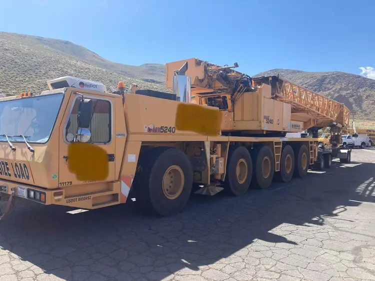 Used 2002 GROVE GMK5240 Rough Terrain Cranes | Ben Kaplan Equipment #1182414