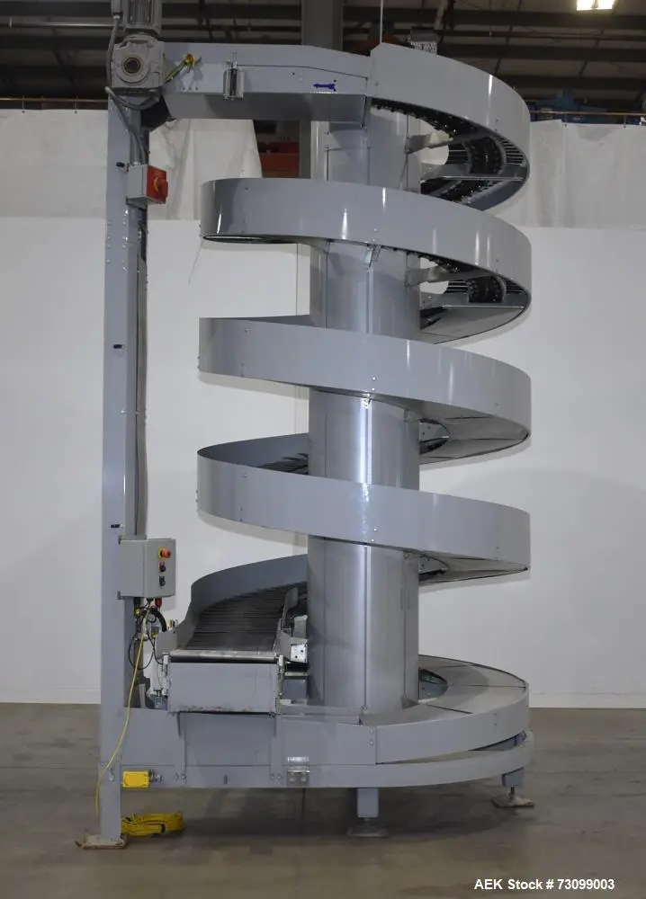 Used RYSON 1300-400-D1-3.75 Spiral Conveyors Illinois US | Aaron Equipment #87152