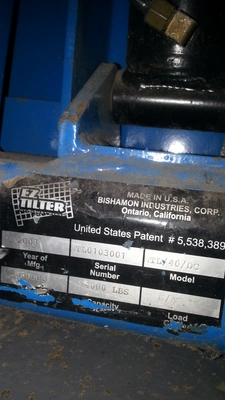 2003 BISHAMON MTL/40/DC Material Handling Equipment | Rock Solid Tools (7)