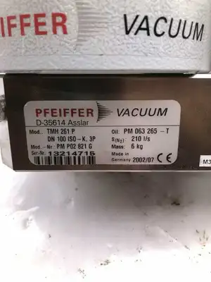 PFEIFFER TMH 261 P TurboDrag Turbomolecular Vacuum Pump 210l/s 6kg
