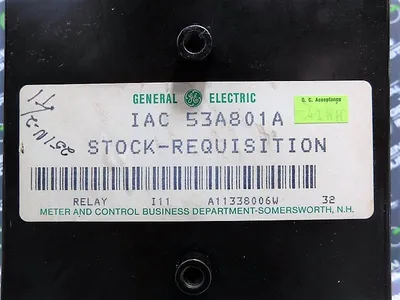 USED GENERAL ELECTRIC 12IAC53A801A
