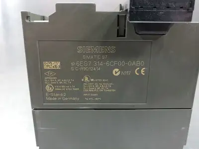 USED Siemens 6ES7314-6CF00-0AB0 SIMATIC CPU314C-2 DP Module.