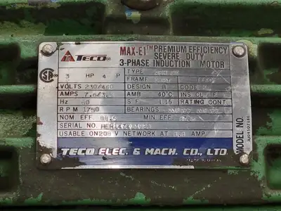 USED TECO AEHECM