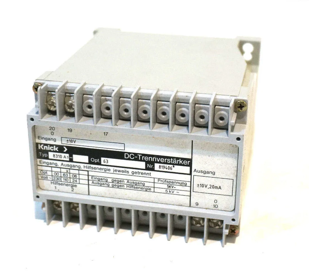 USED KNICK TYPE 8310-A1 DISCONNECT 8310A1