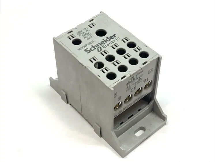 Used Schneider Electric Power Distribution Block 1P 2x8 335A 600V Terminal Blocks Michigan US | Maverick Industrial Sales #1398865