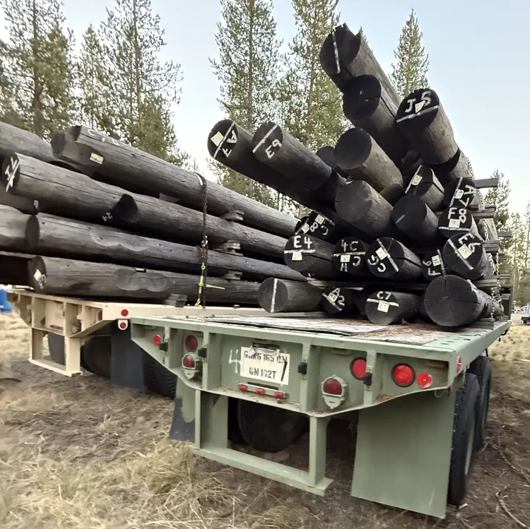 Used ARMY Flatbed Semi Trailer Flatbed Trailers Oregon US | Heavy Wall Consulting #1658254