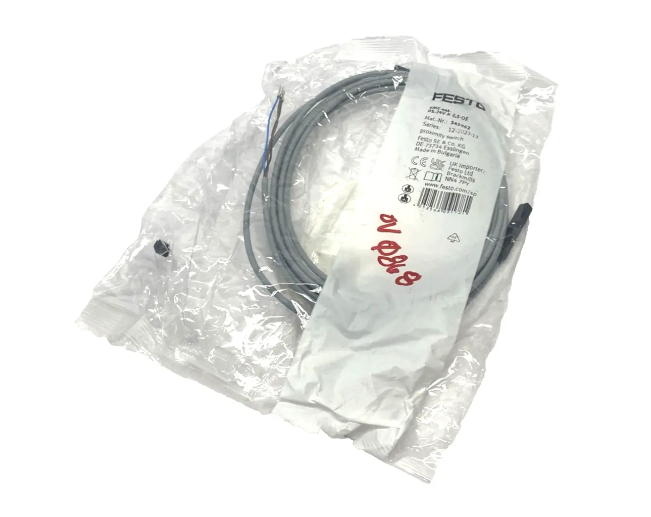 New | in-Stock Fetso 543862 Proximity Sensors Michigan US | Maverick Industrial Sales #1418965