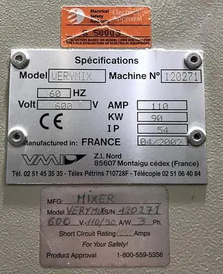 VMI Continuous Mixer