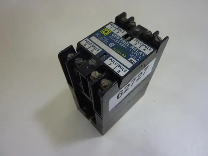 Used SQUARE D 8501-L0-80 Relays & Switches Michigan US | Ideal Machinery #582672