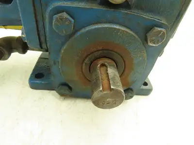 Cone Drive Textron MH015A054-X3 Gearbox 10:1 Reducer 175rpm Dual Shaft 48 Frame