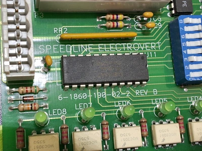 SPEEDLINE ELECTROVERT 6-1860-190-02-2 CONTROL BOARD