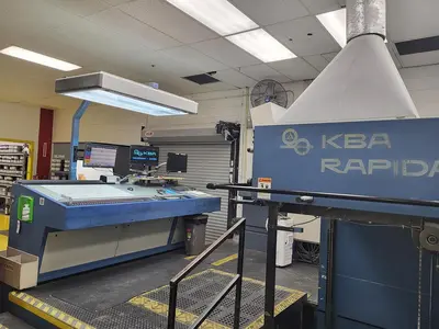 1997 KBA104  Press 6/1 Perfector + Coater