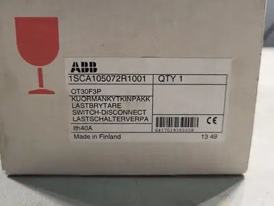 USED ABB INC. OT30F3