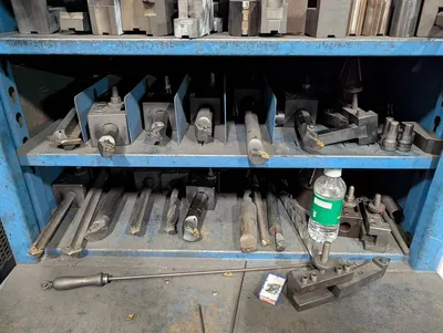 Hwacheon Manual Lathe Apprx. 20" 3-Jaw Chuck, Apprx. 76" distance between centers, , Apprx. 24-26"