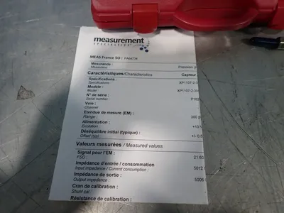 USED MEASUREMENT SPECIALTIES XP11072300