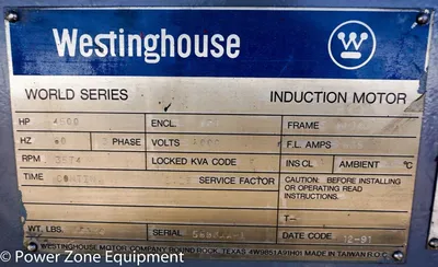 USED WESTINGHOUSE -