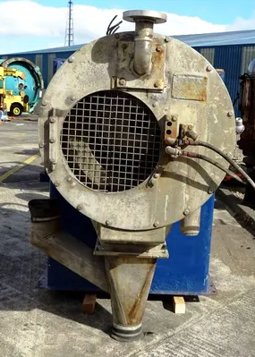 (2) Escher-Wyss P-500/2 XP pusher centrifuges, 316SS.
